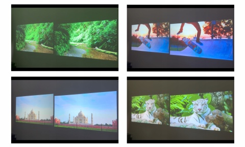 HIT ! RZUTNIK PROJEKTOR LED FULL HD ANDROID maXvision BARDZO JASNY 38000 LM