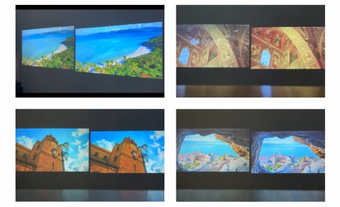 HIT ! RZUTNIK PROJEKTOR LED FULL HD ANDROID maXvision BARDZO JASNY 38000 LM