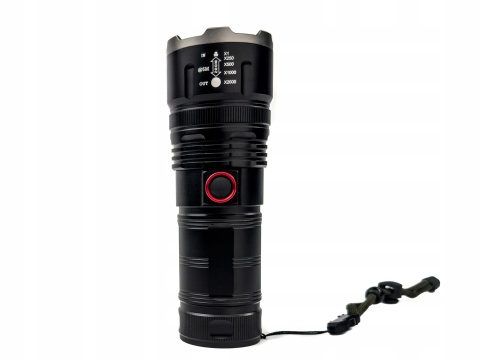 MOCAŻ LATARKA LED BIAŁY LASER DALEKOSIĘŻNA PowerBank 1900m maXvision 701