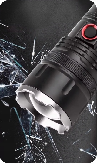 MOCAŻ LATARKA LED BIAŁY LASER DALEKOSIĘŻNA PowerBank 1900m maXvision 701