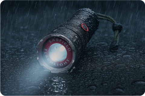 MOCAŻ LATARKA LED BIAŁY LASER DALEKOSIĘŻNA PowerBank 1900m maXvision 701