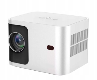 RZUTNIK PROJEKTOR LED ANDROID AUTO KEYSTONE FOCUS 2K 4K SMART TV maXvision