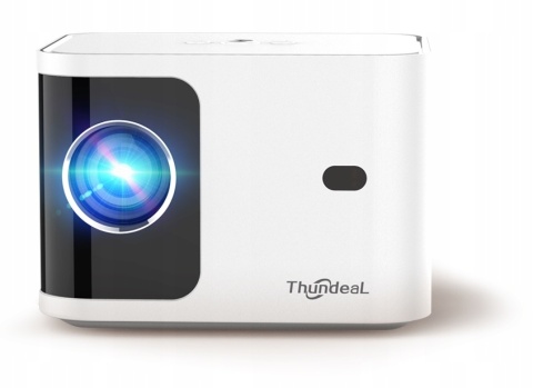 RZUTNIK PROJEKTOR LED ANDROID AUTO KEYSTONE FOCUS 2K 4K SMART TV maXvision