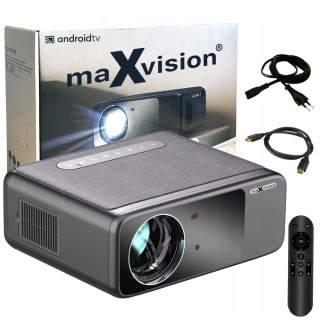 RZUTNIK PROJEKTOR LED maXvision PROJEKTOR LED FULL HD ANDROID 15000 LM